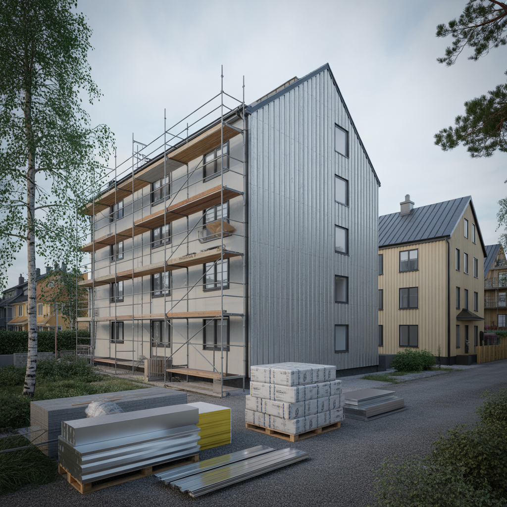 platfasad kostnadsfaktorer och budgetexempel for renovering